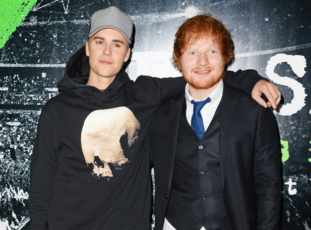 Justin Bieber, Ed Sheeran